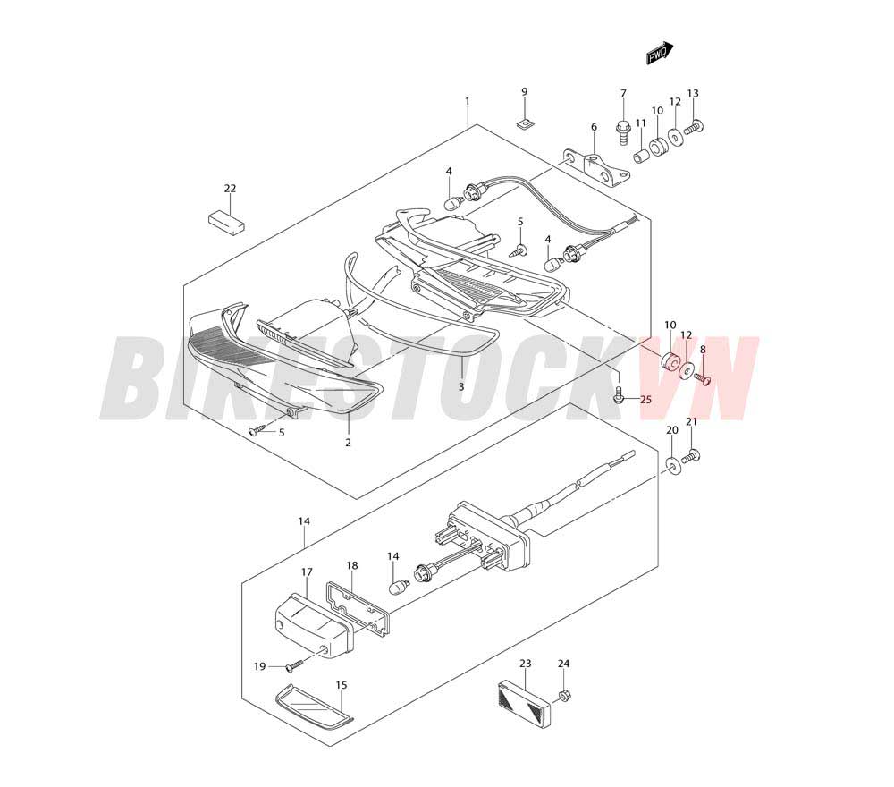 REAR COMBINATION LAMP