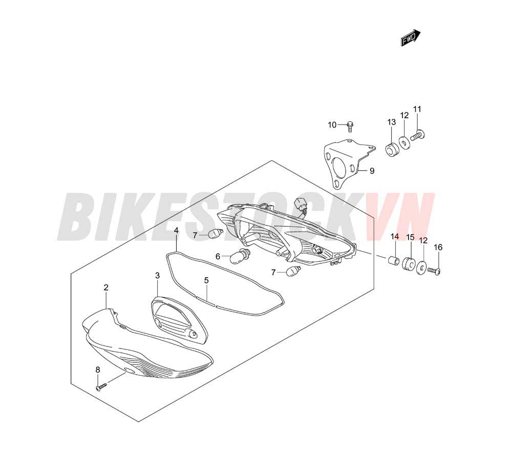 REAR COMBINATION LAMP