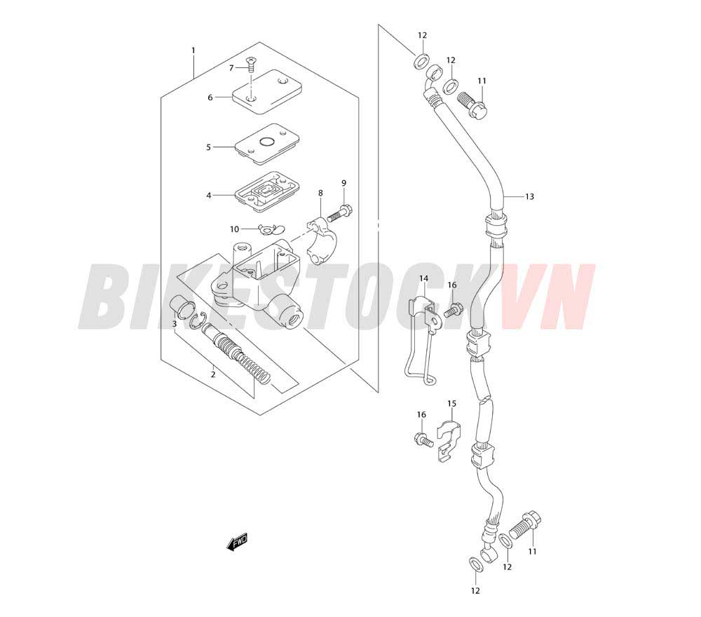 FRONT MASTER CYLINDER