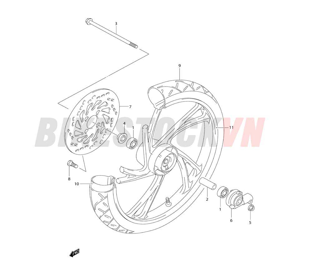 FRONT WHEEL 1