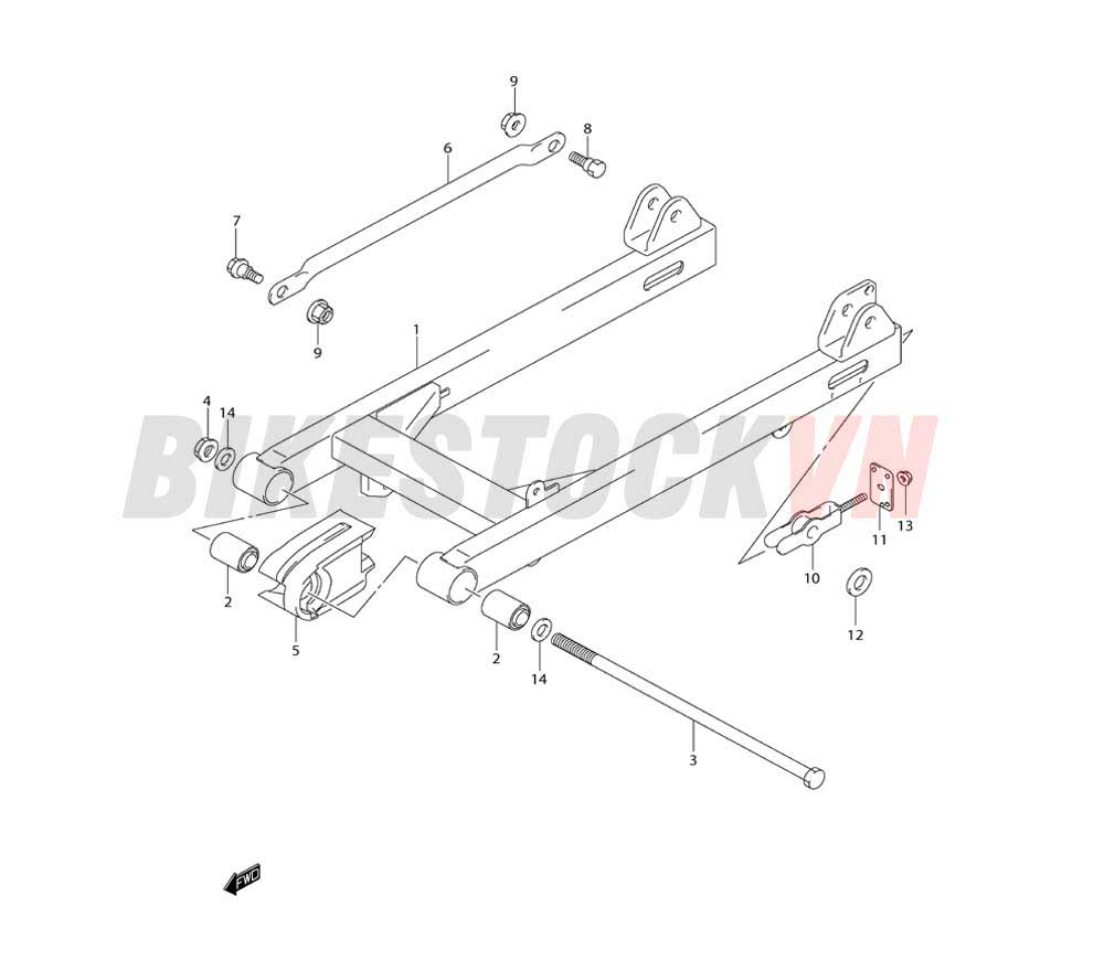 REAR SWINGING ARM