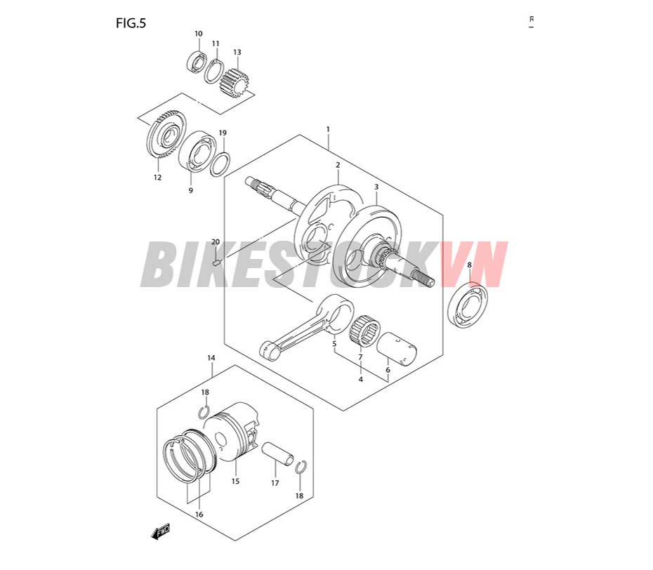 FIG-5_TRỤC CƠ/ PISTON