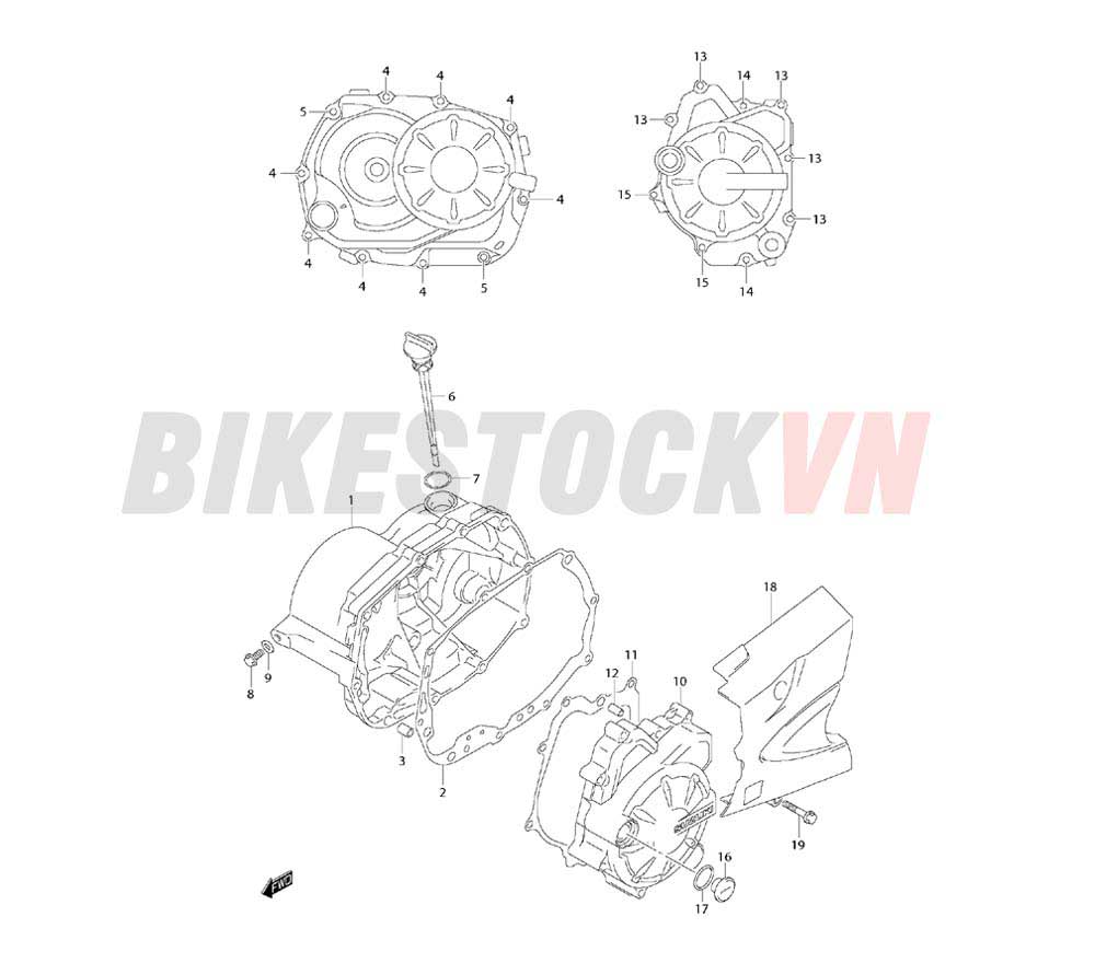 CRANKCASE  COVER