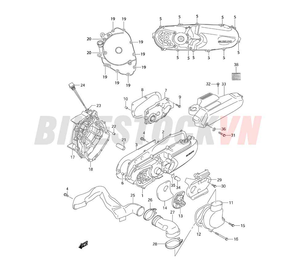 CRANKCASE COVER