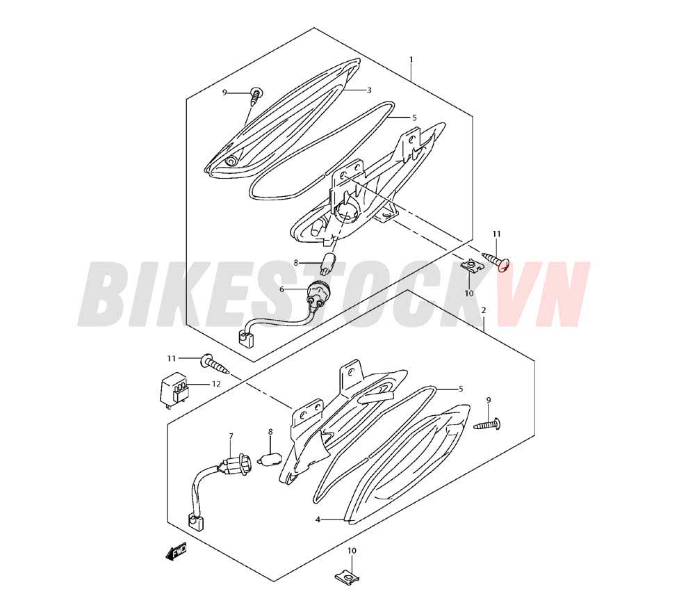 REAR TURN LAMP