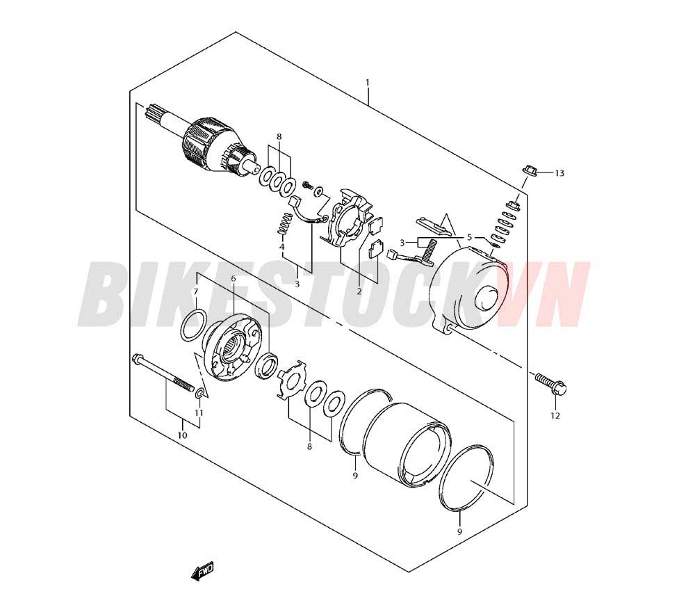 STARTING MOTOR