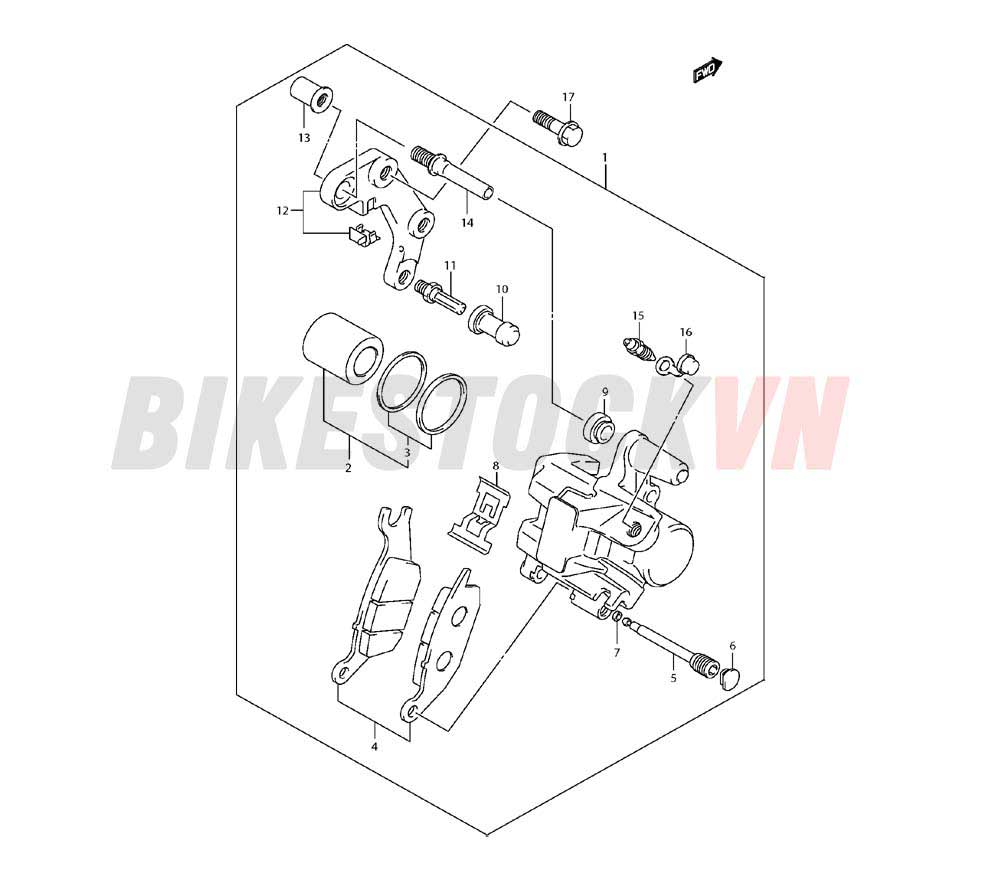 FRONT CALIPER