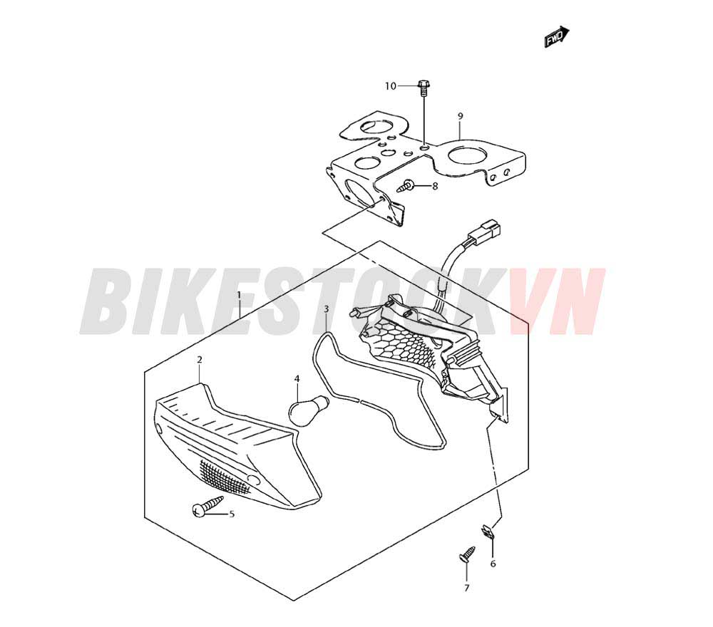 REAR COMBINATION LAMP