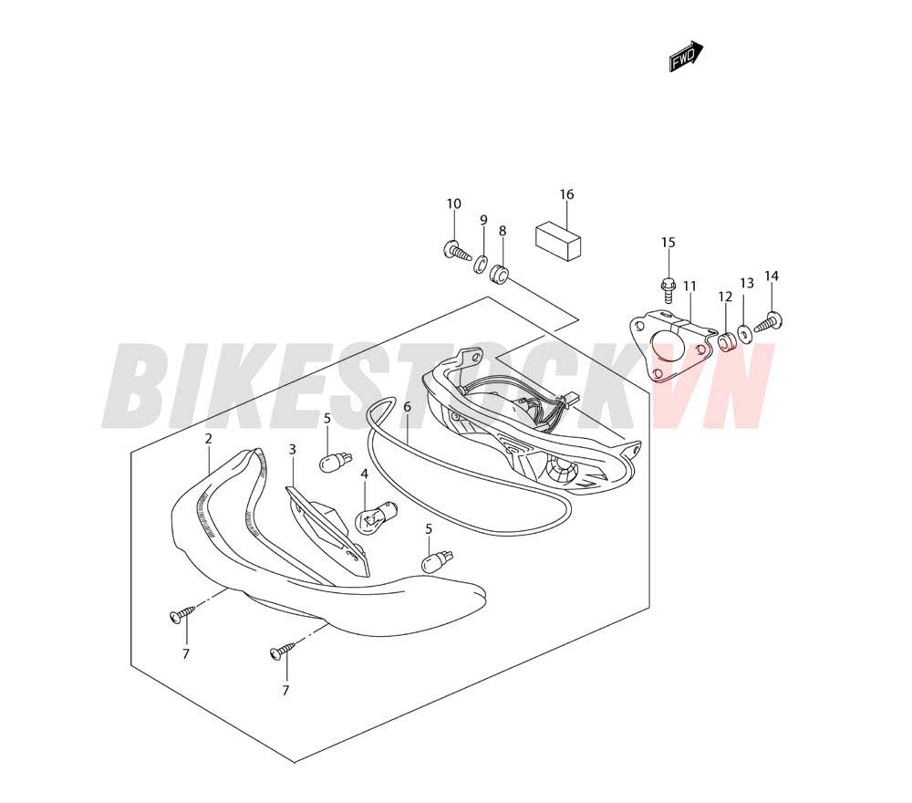 REAR COMBINATION LAMP