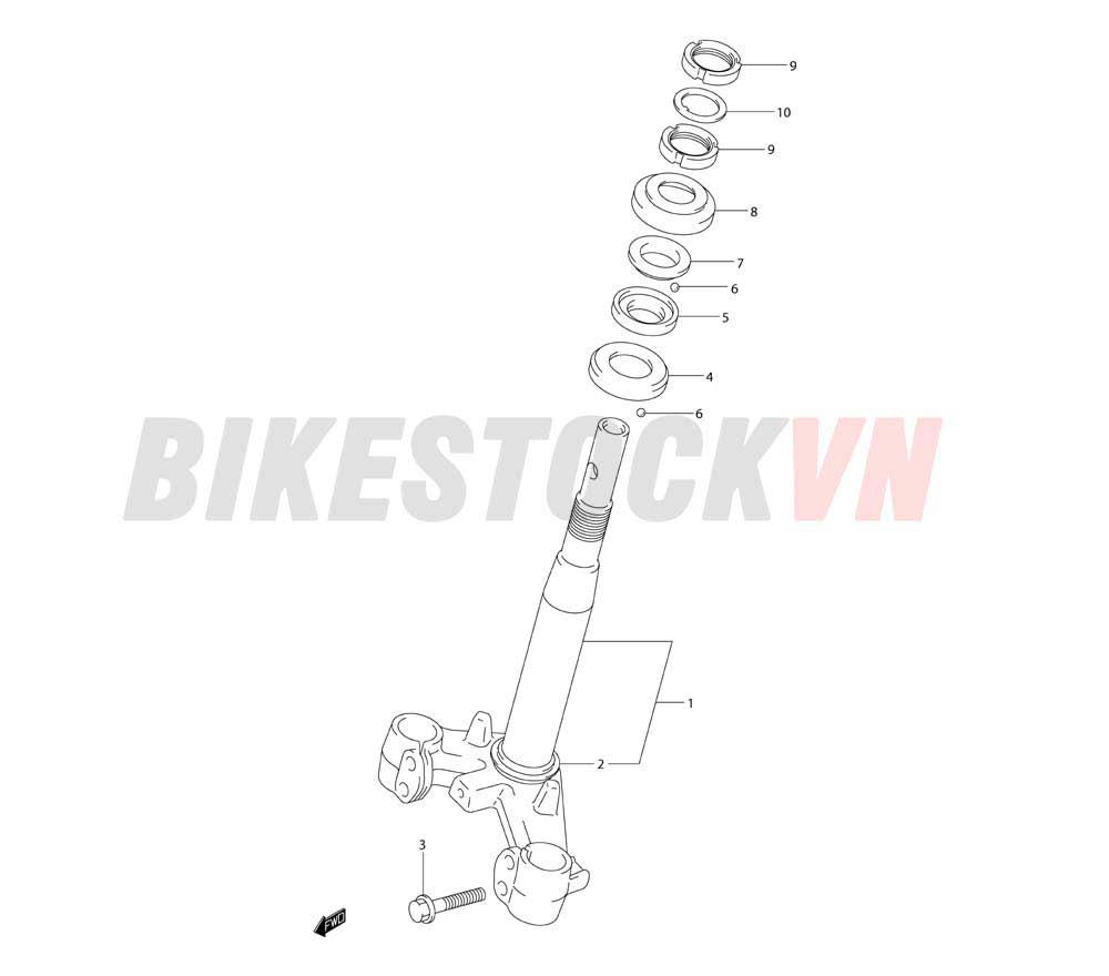 FRONT FORK BRACKET