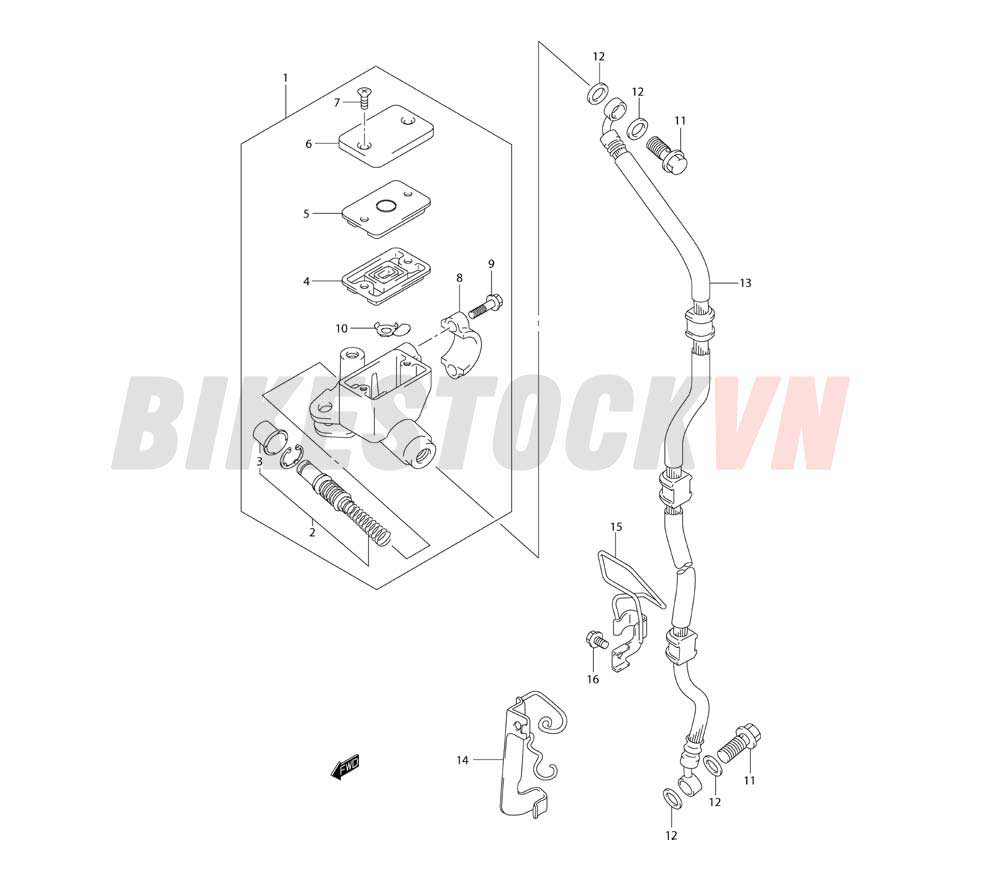 FRONT MASTER CYLINDER