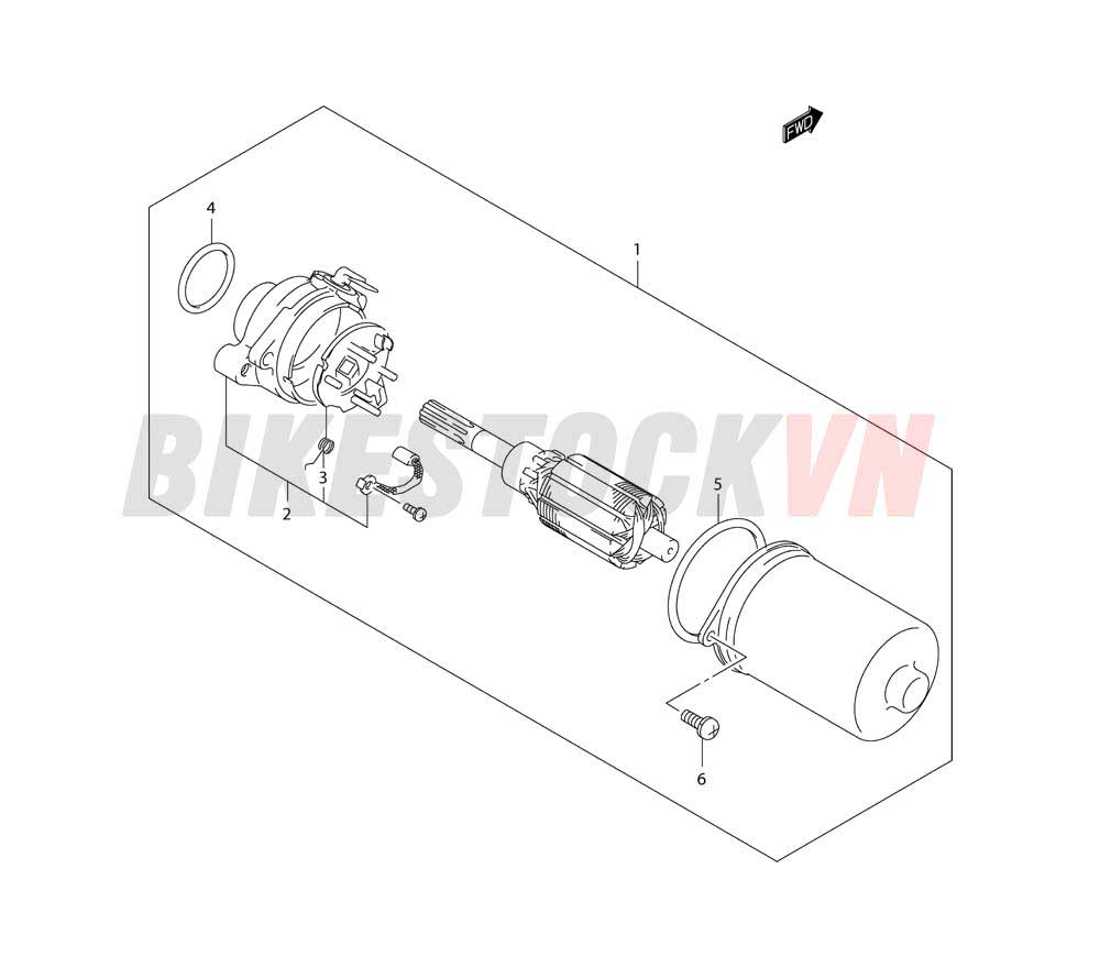 STARTER MOTOR