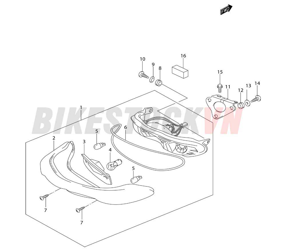 REAR COMBINATION LAMP