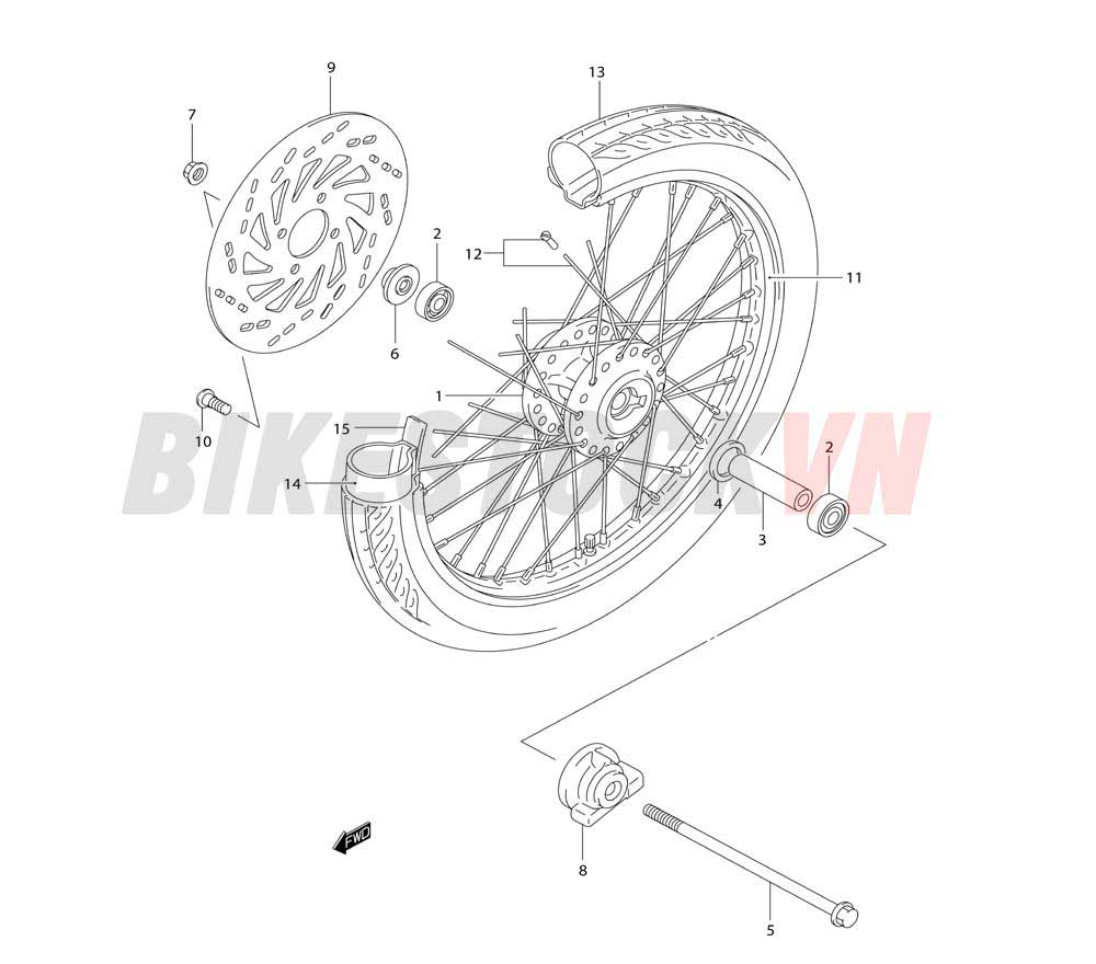 FRONT WHEEL 1