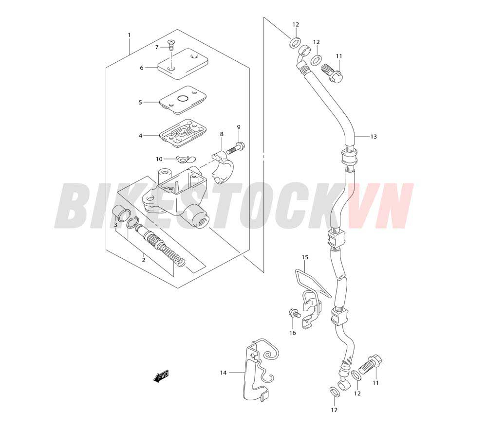 FRONT MASTER CYLINDER