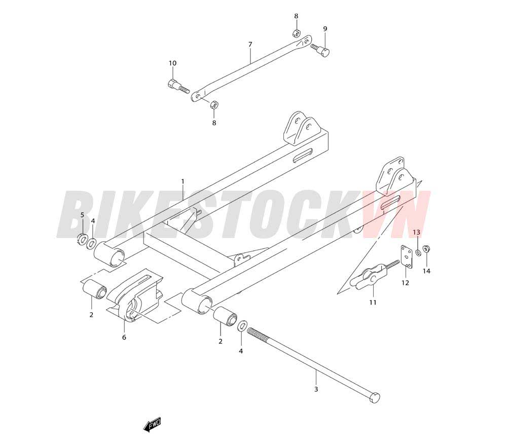 REAR SWINGING ARM