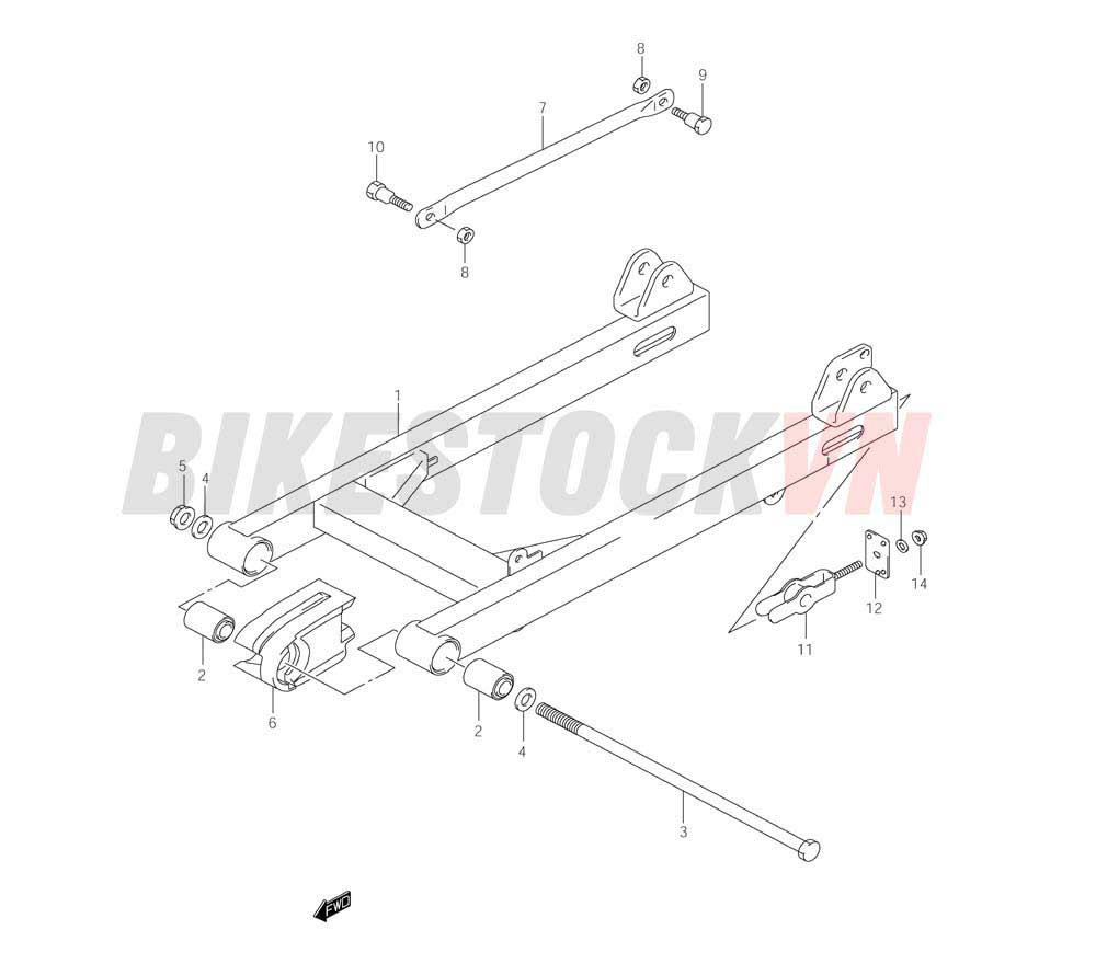 REAR SWINGING ARM