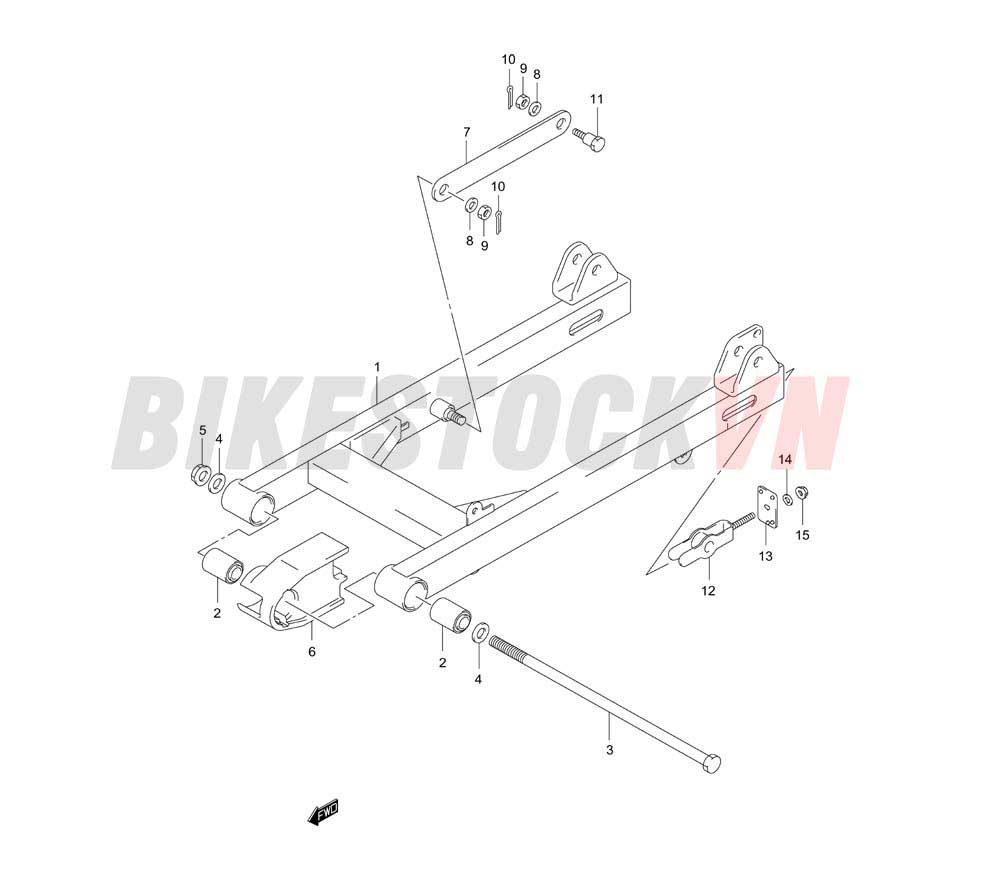 REAR SWINGING ARM