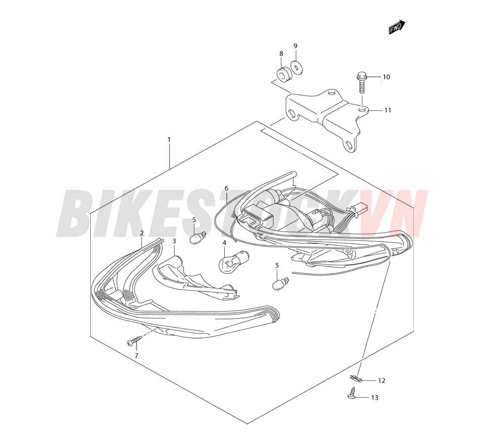 REAR COMBINATION LAMP