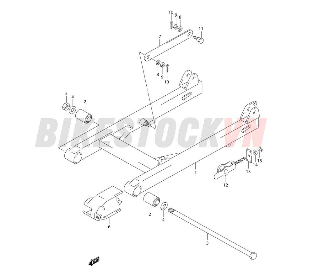 REAR SWINGING ARM