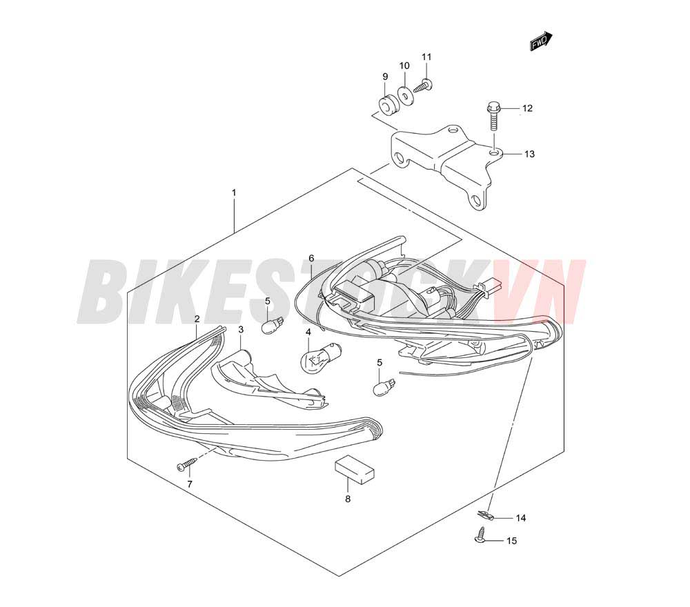 REAR COMBINATION LAMP