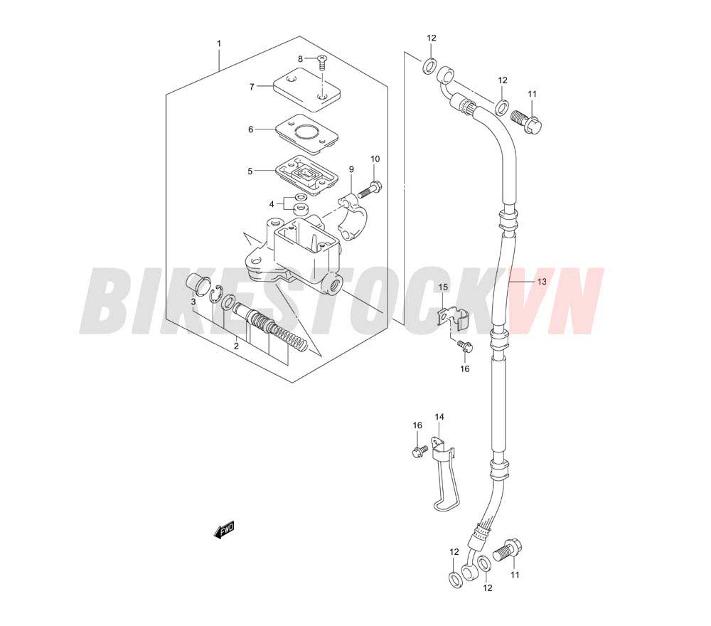 FRONT MASTER CYLINDER