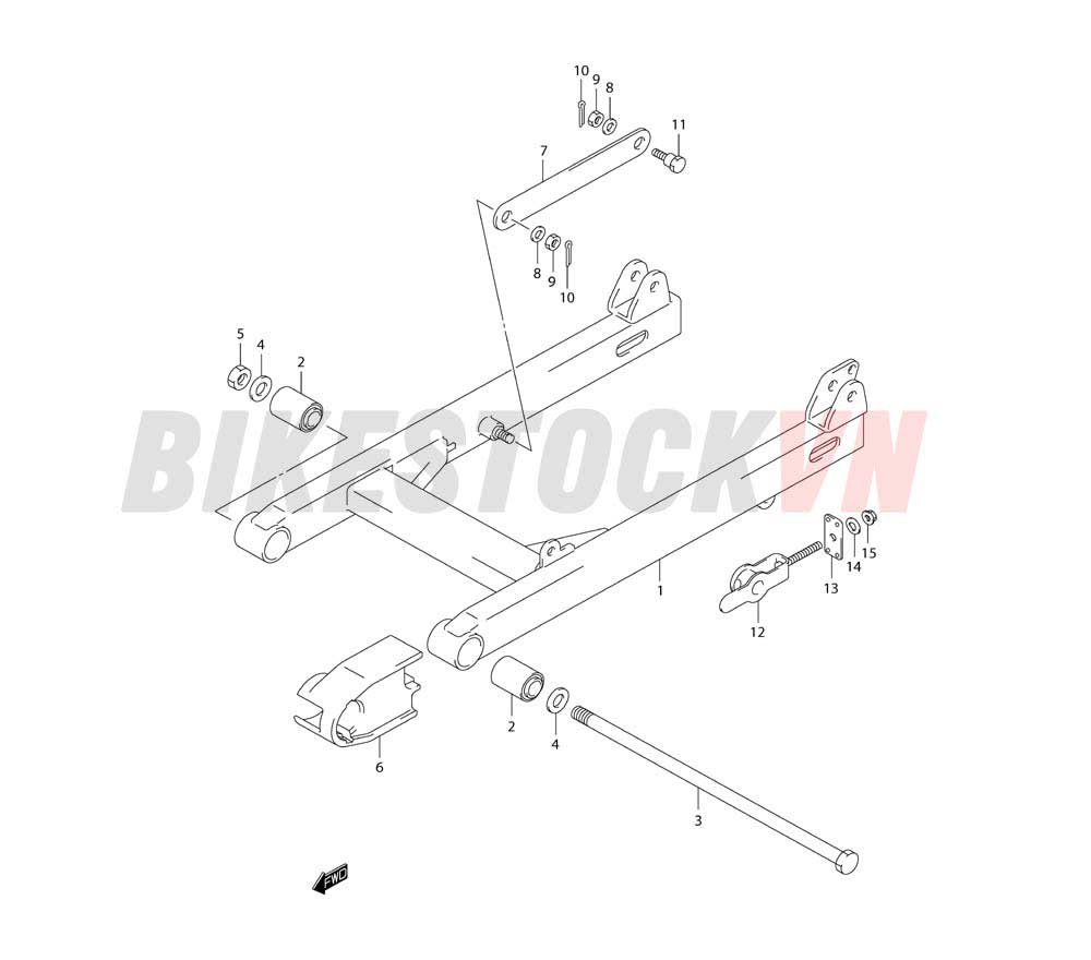 REAR SWINGING ARM