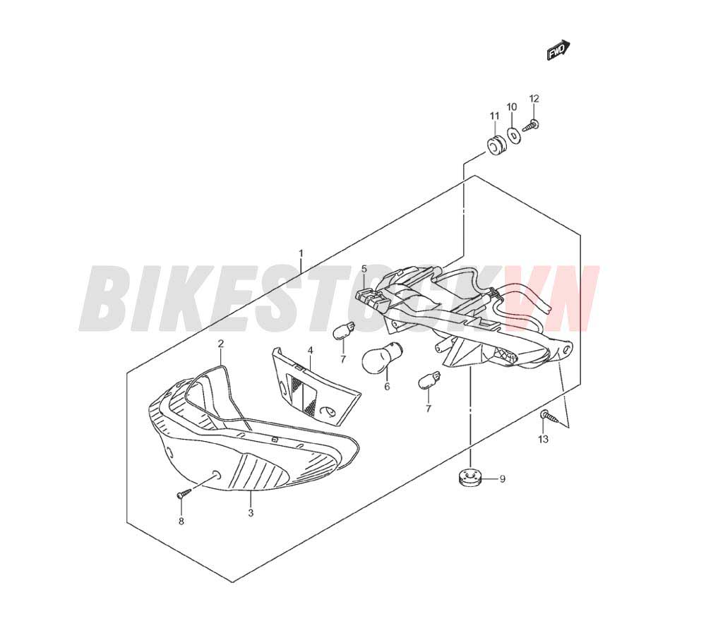 REAR COMBINATION LAMP