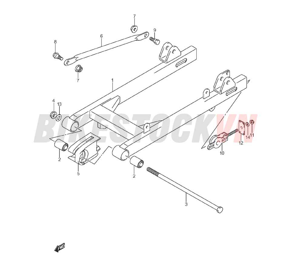 REAR SWINGING ARM