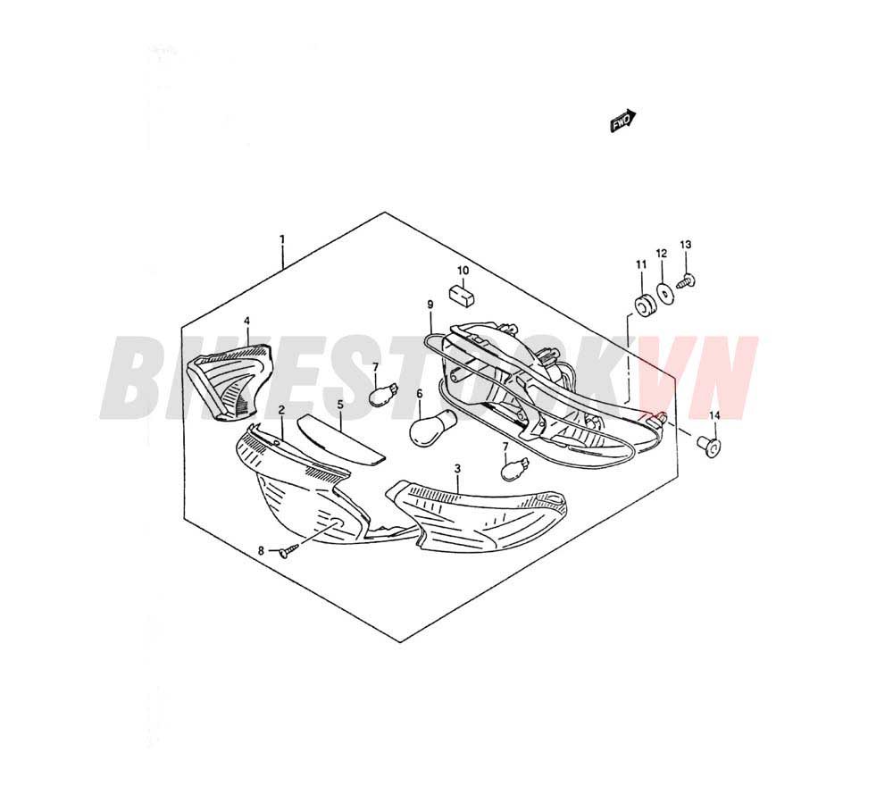 REAR COMBINATION LAMP