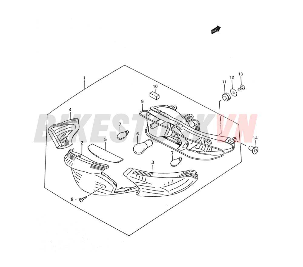 REAR COMBINATION LAMP