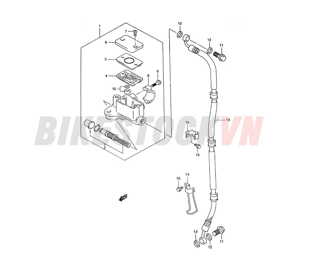 FRONT MASTER CYLINDER