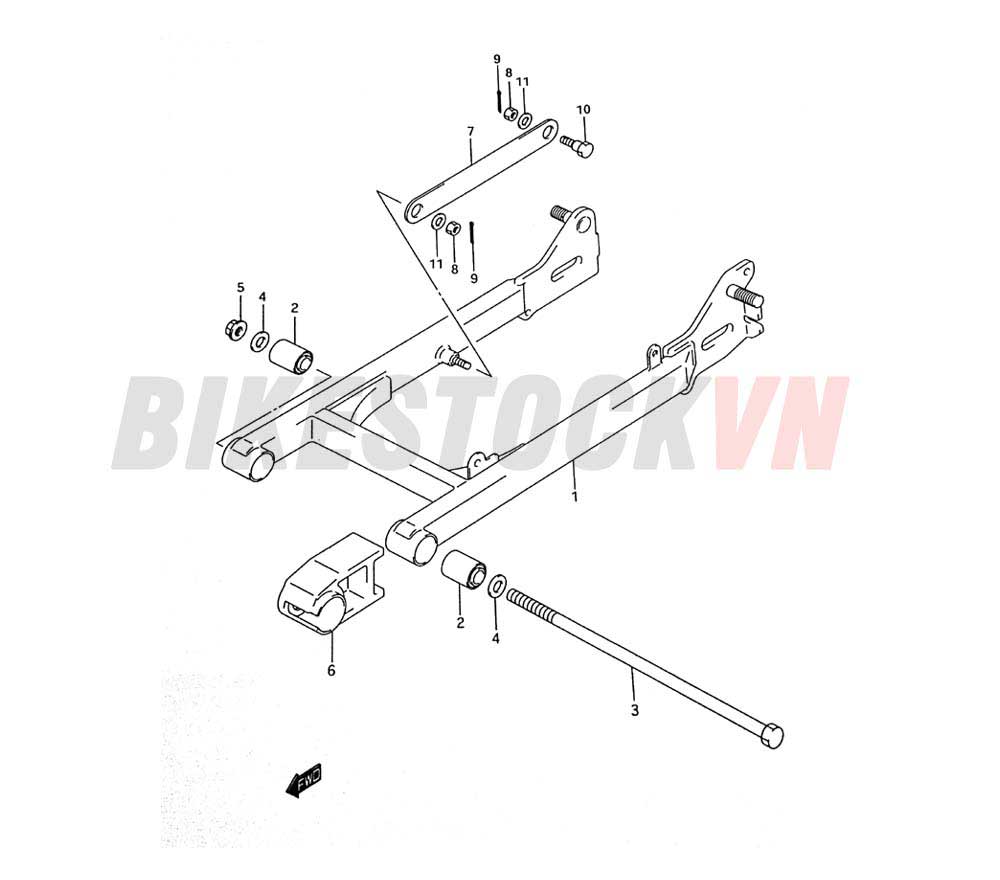 REAR SWINGING ARM