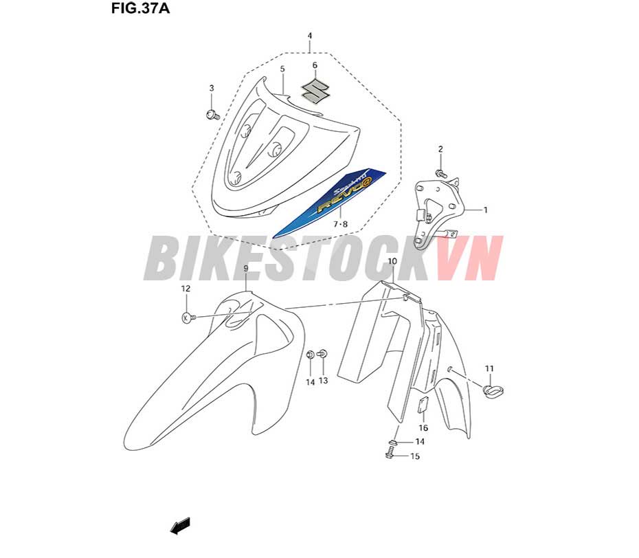 FIG-37A_CHẮN BÙN TRƯỚC