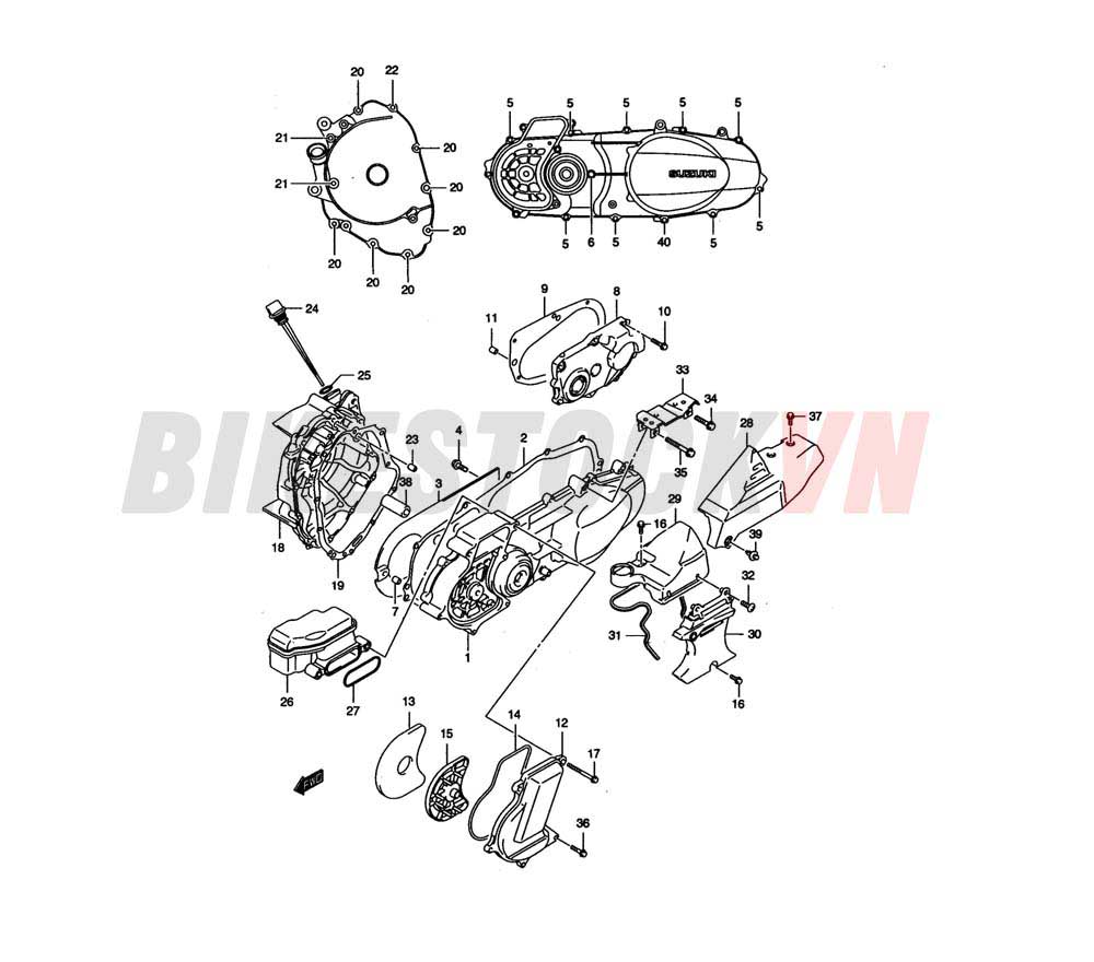 CRANKCASE COVER