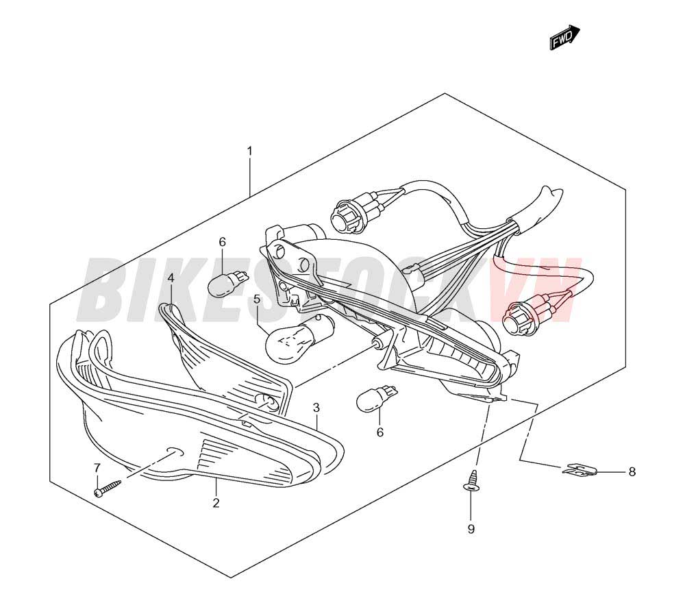 REAR COMBINATION LAMP 1