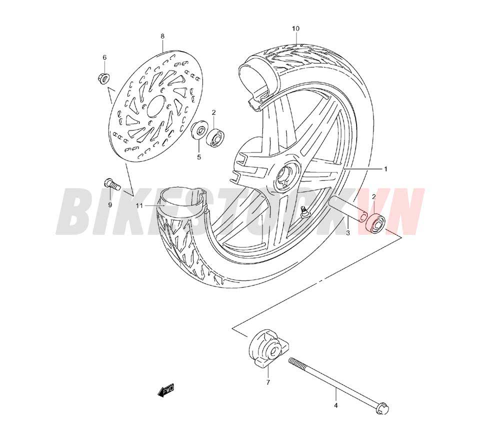 FRONT WHEEL 1