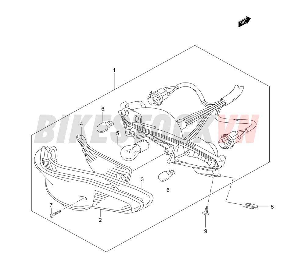 REAR COMBINATION LAMP