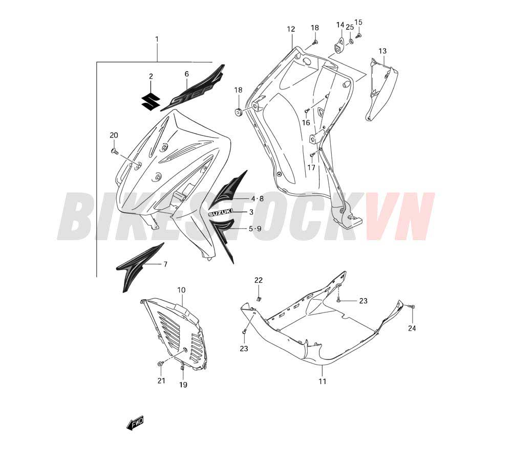 FRONT LEG SHIELD