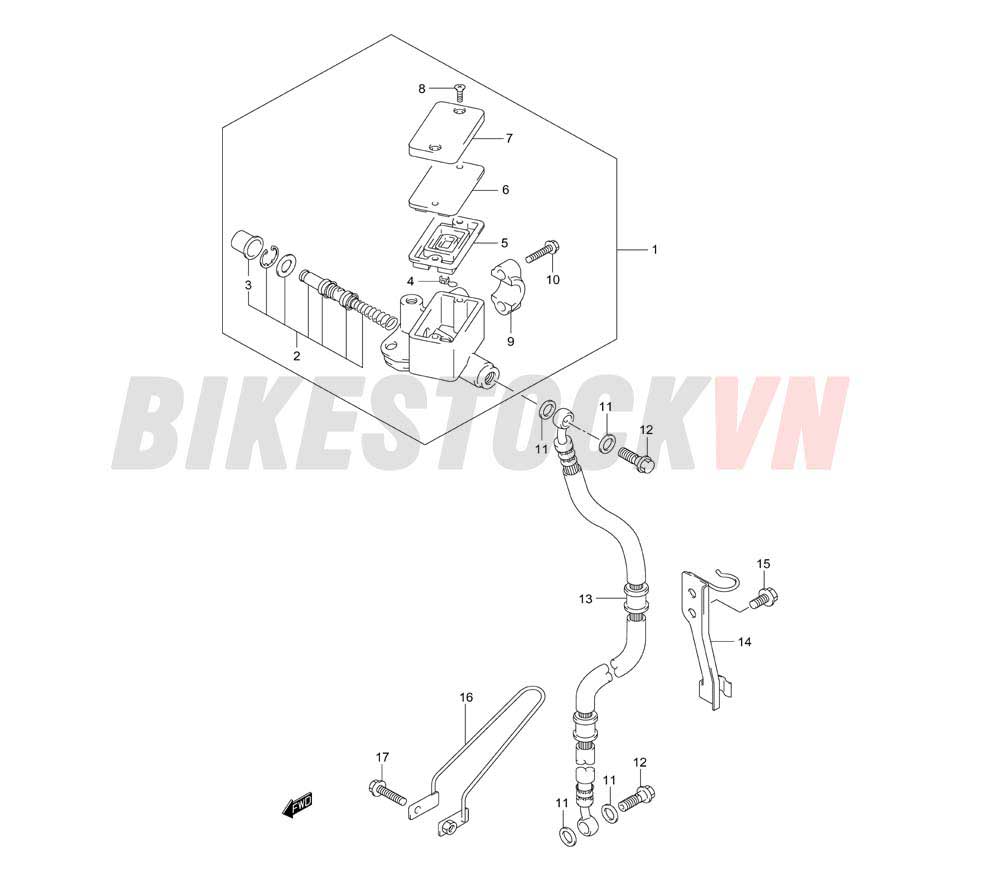 FRONT MASTER CYLINDER