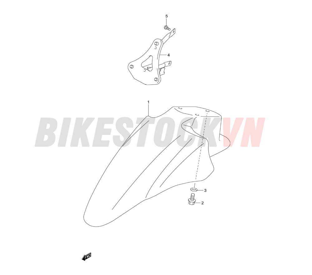 FRONT FENDER (TWO TONE)