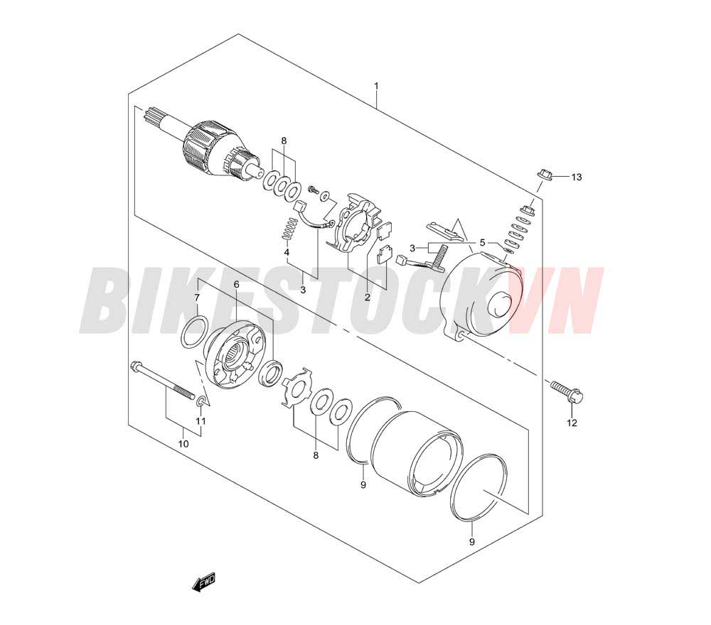 STARTING MOTOR