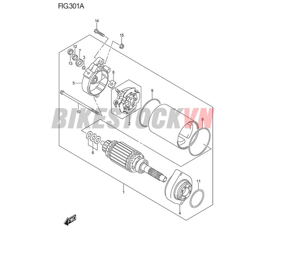 FIG-301A_MÔ TƠ ĐỀ