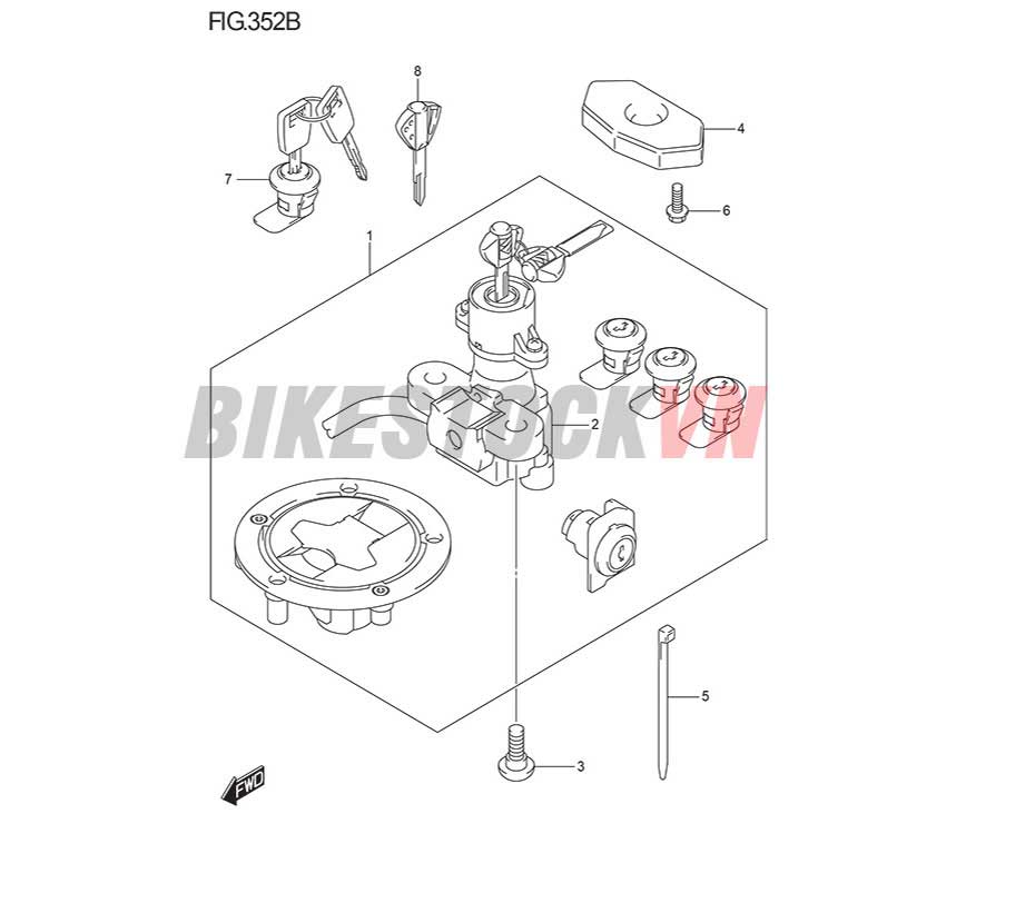 FIG-352B_KHOÁ BÌNH XĂNG