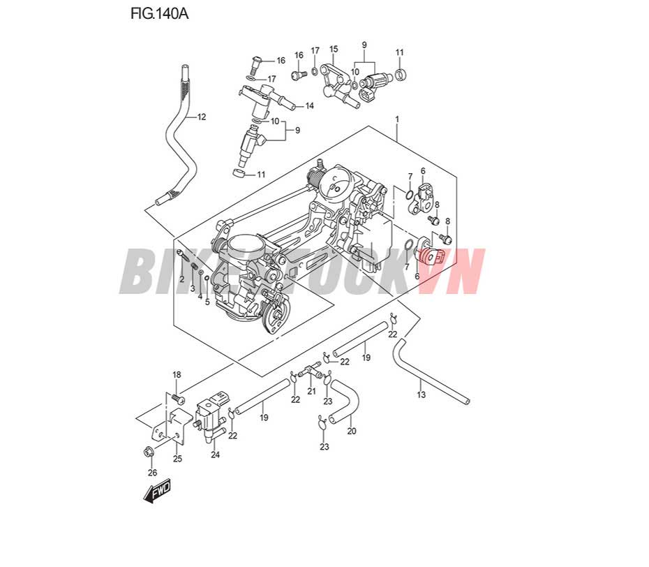 FIG-140A_BỘ HỌNG GA