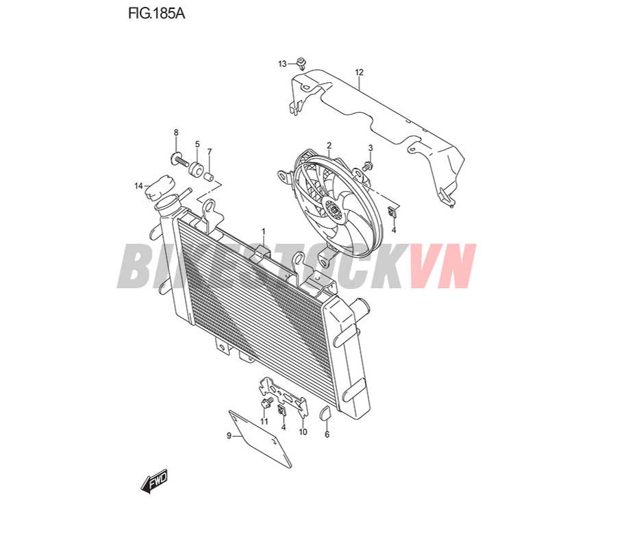 FIG-185A_KÉT TẢN NHIỆT