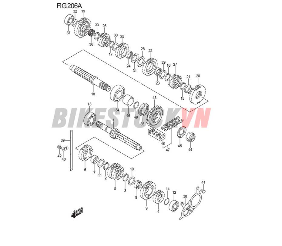 FIG-206A_BỘ TRUYỀN ĐỘNG