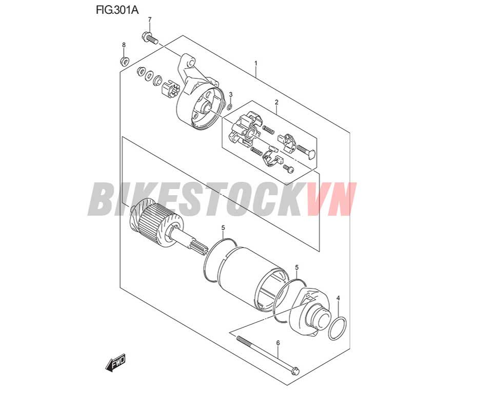 FIG-301A_MÔ TƠ ĐỀ