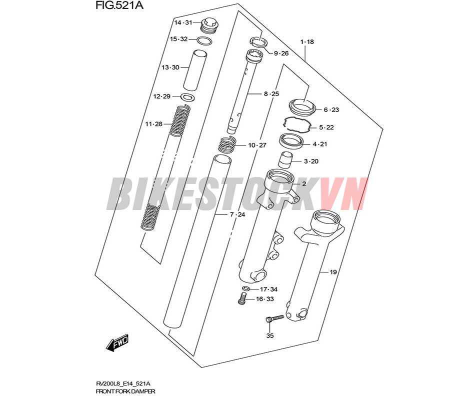 FIG-521A_GIẢM XÓC TRƯỚC