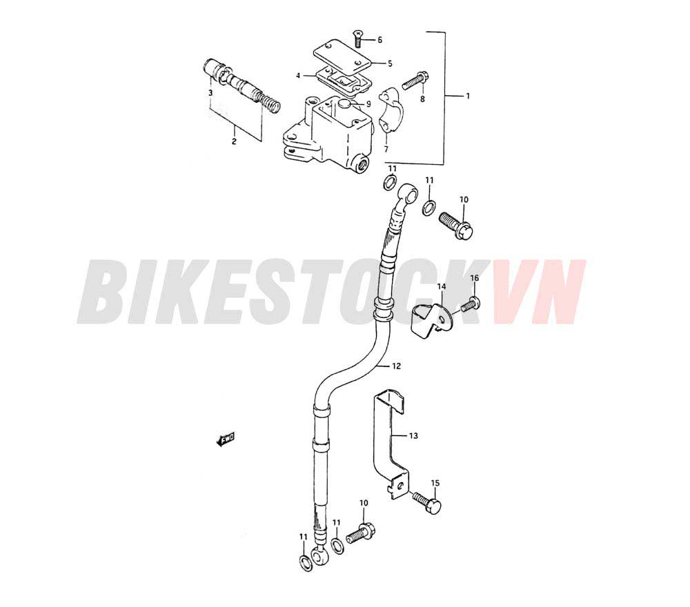 FRONT MASTER CYLINDER